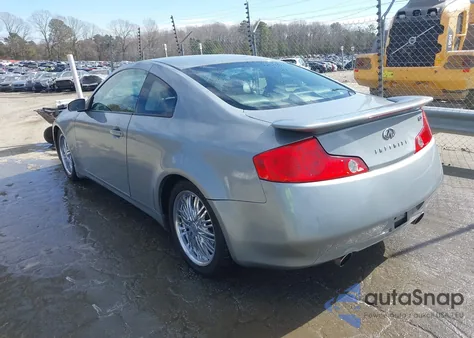 2005 Infiniti G35 z USA, uszkodzony, nr VIN JNKCV54E25M425929